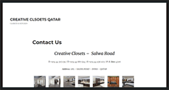 Desktop Screenshot of creativeclosets.me